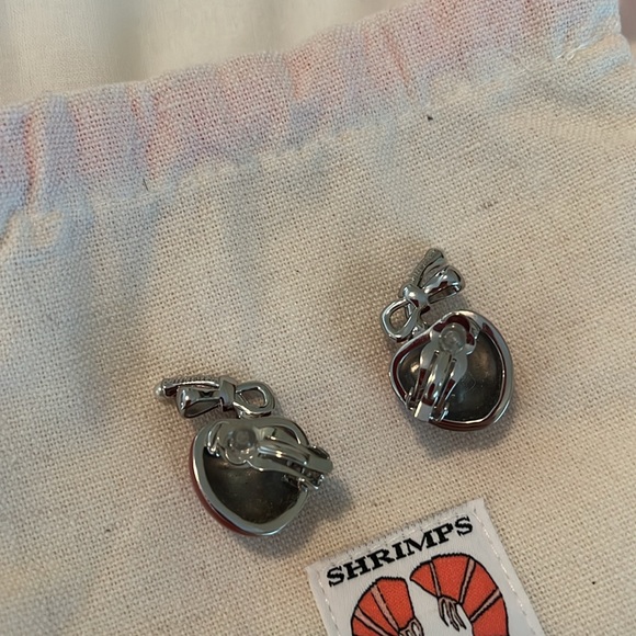 Shrimps Cherry Clip-on Earrings - Picture 4 of 6